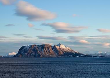 Snowy Mountain Island