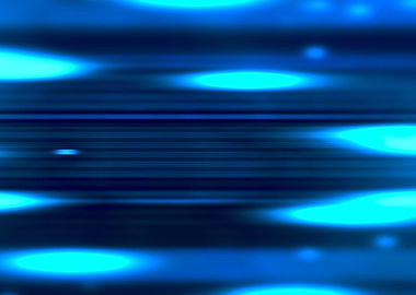 Abstract Blue Light Streaks