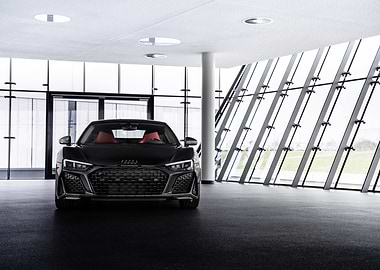 Black Audi R8 Coupe