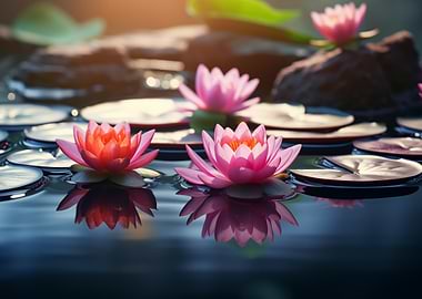 Water Lily Pond Zen
