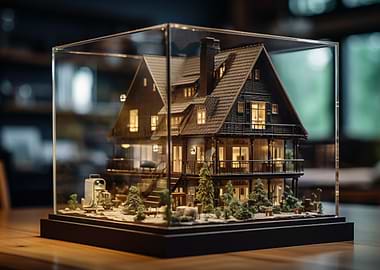 Black Forest House in Glass