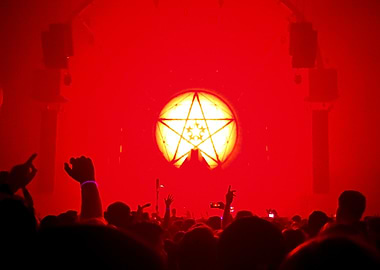 Qlimax 2024 | The Final Prophecy | Red pentagram