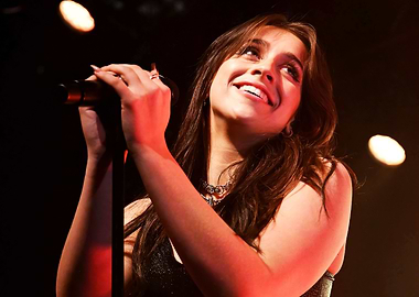 Singer Performing on Stage