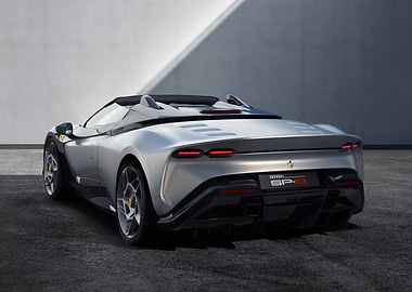 Ferrari SP-3 Rear View