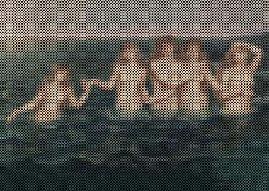 The Sea Maidens by Evelyn De Morgan