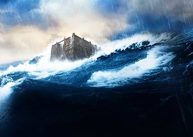 Noah's Ark in Storm