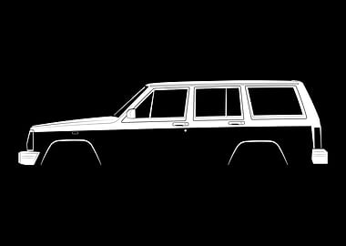 Cherokee (XJ) Silhouette