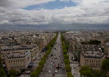 Parisian Avenue View