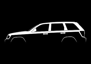 Grand Cherokee (WK) Silhouette