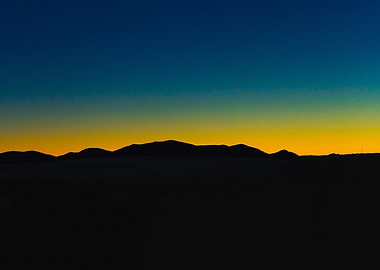 Mt. Katahdin during an eclipse
