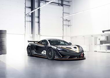 McLaren 650S GT3 Race Car