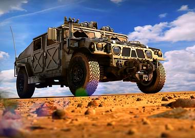 Hummer Military Humvee Off