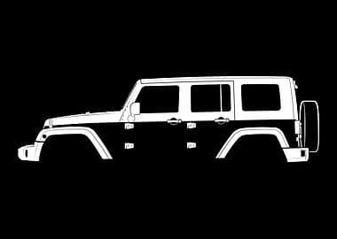 Jeep Wrangler Silhouette