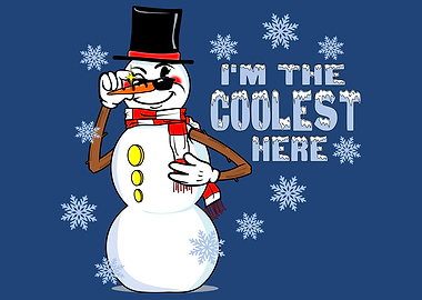 The Coolest Snowman