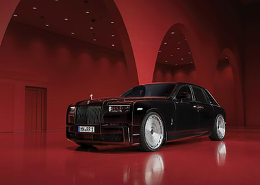Black Rolls Royce Phantom