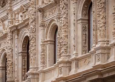 Ornate Stone Facade