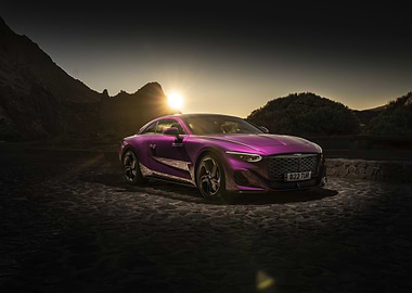 Purple Luxury Coupe