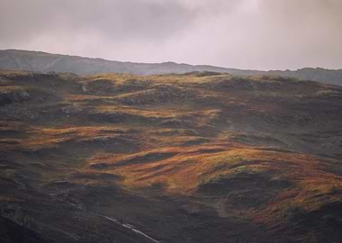 Rolling Hills Landscape in Norway