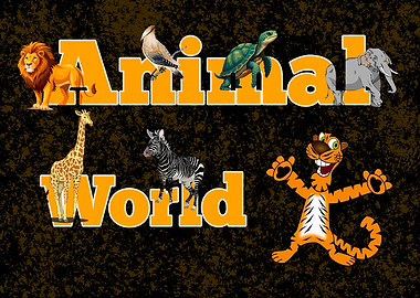 Animal World Illustration