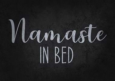 Namaste in Bed - Funny