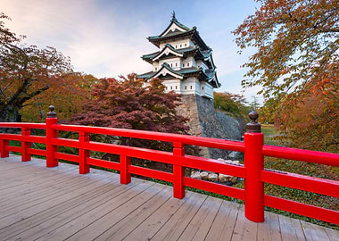 Japanese Castle Bridge