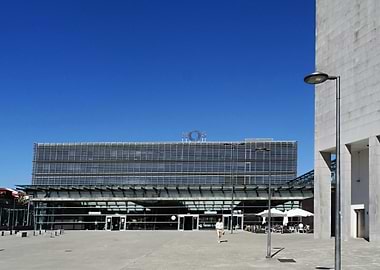 Modern Campanha Railway Station in Porto