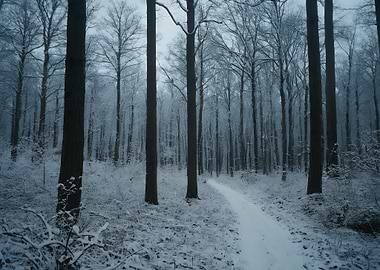 Winter's Silent Path