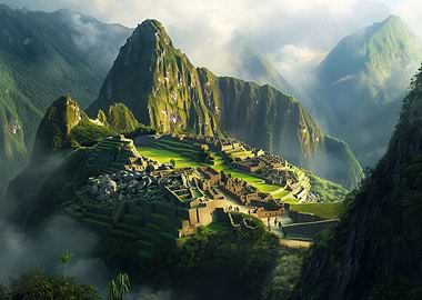 Machu Picchu Landscape