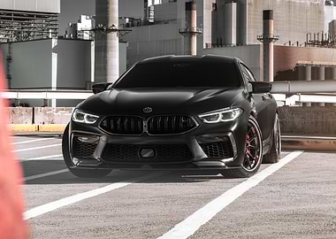 Black BMW 8 Series