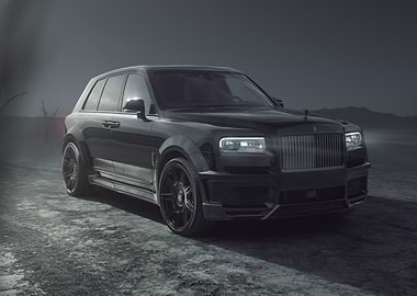 Black Rolls Royce Cullinan