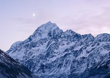 Snowy Mountain Peak
