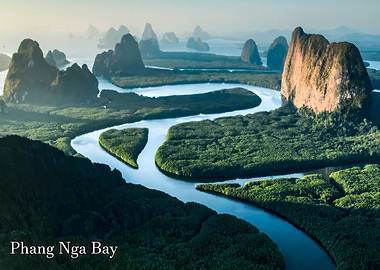 Phang Nga Bay Landscape