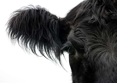 Close-up Cow Eye