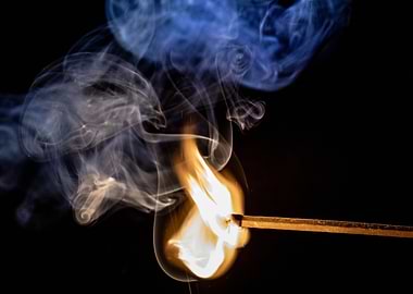 Burning Matchstick