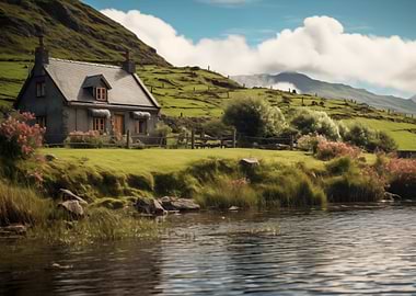 Stone Cottage by the Lake