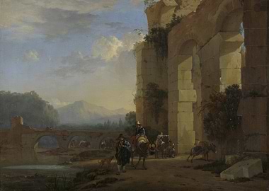 Ruined Archway Landscape