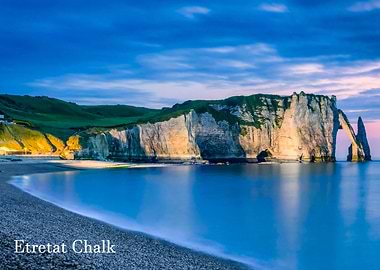 Etretat Chalk Cliffs