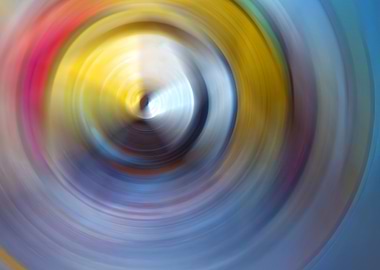 Abstract Swirling Colors