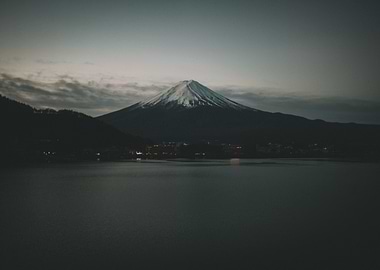 Mount Fuji at Dusk
