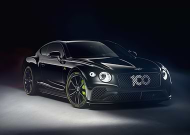 Black Bentley Continental GT