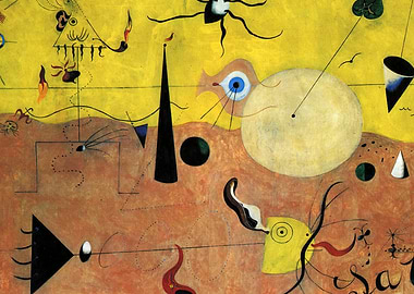 Surrealist Abstract Painting