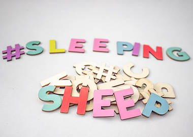 Colorful Wooden Letters