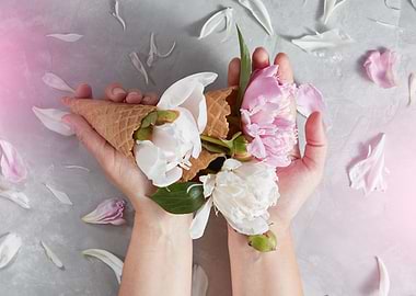 Flowers Ice Cream