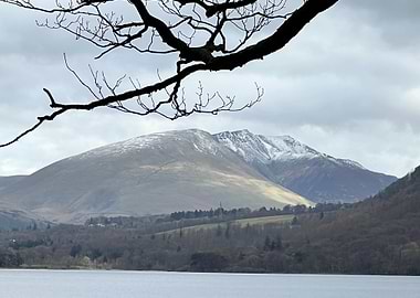 Snow-capped Mountain Landscape