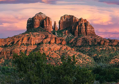Sedona Sunset Landscape