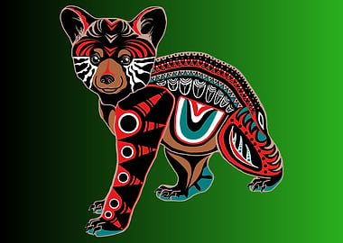 Alaska Native Bear Cub