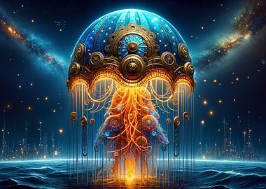 Steampunk Jellyfish
