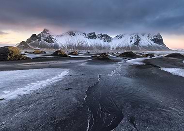 Icelandic Mountain Landscape