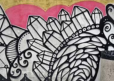 Geometric Grafitti Art