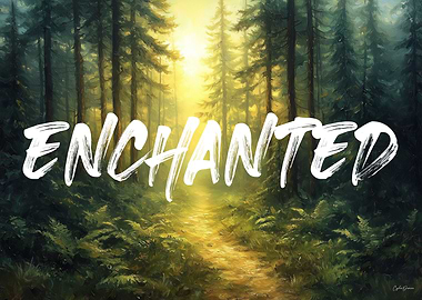 Enchanted Forest Painting